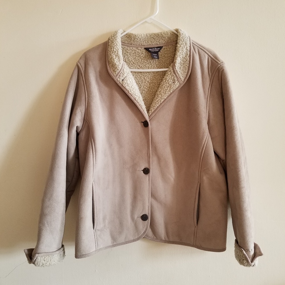 Woolrich Woman's Putty Coat Size L